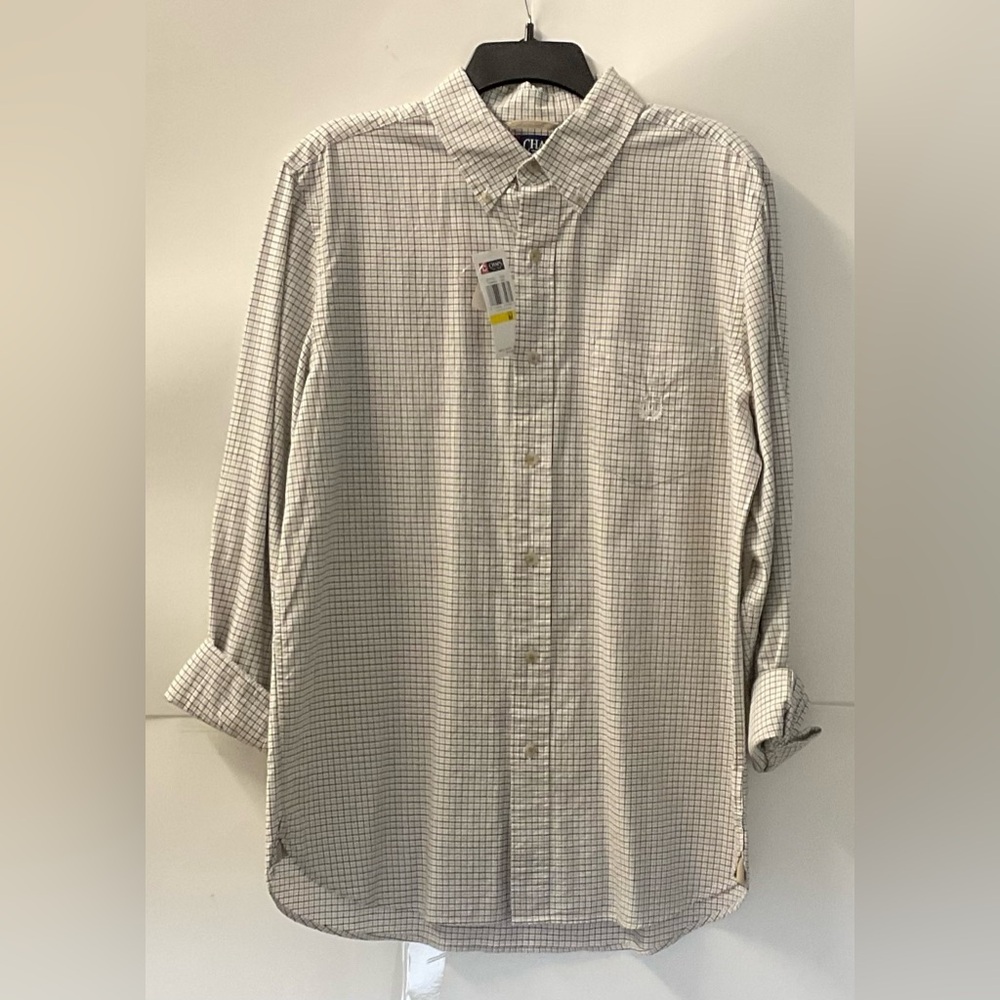 Chaps Men's Casual Checkered Shirt -  multicolor